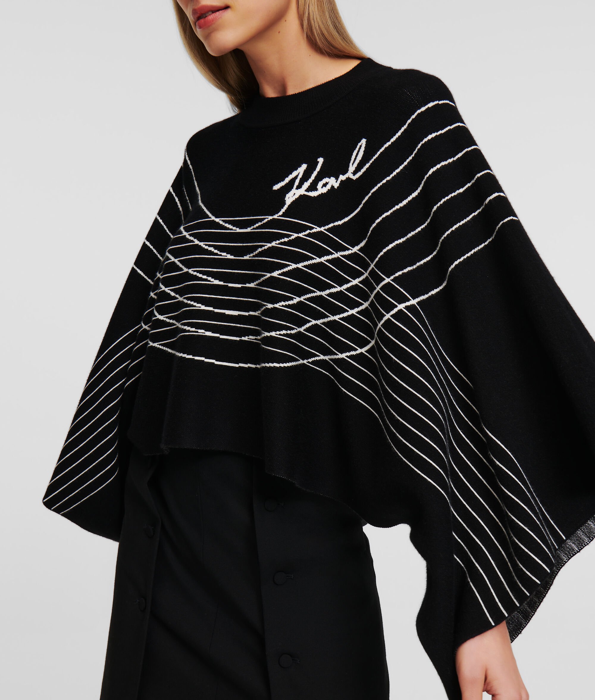 (image for) Cute KARL SIGNATURE SCARF JUMPER